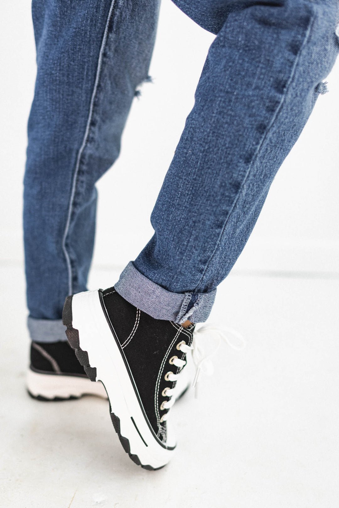 Gianna Kids High Top Sneakers