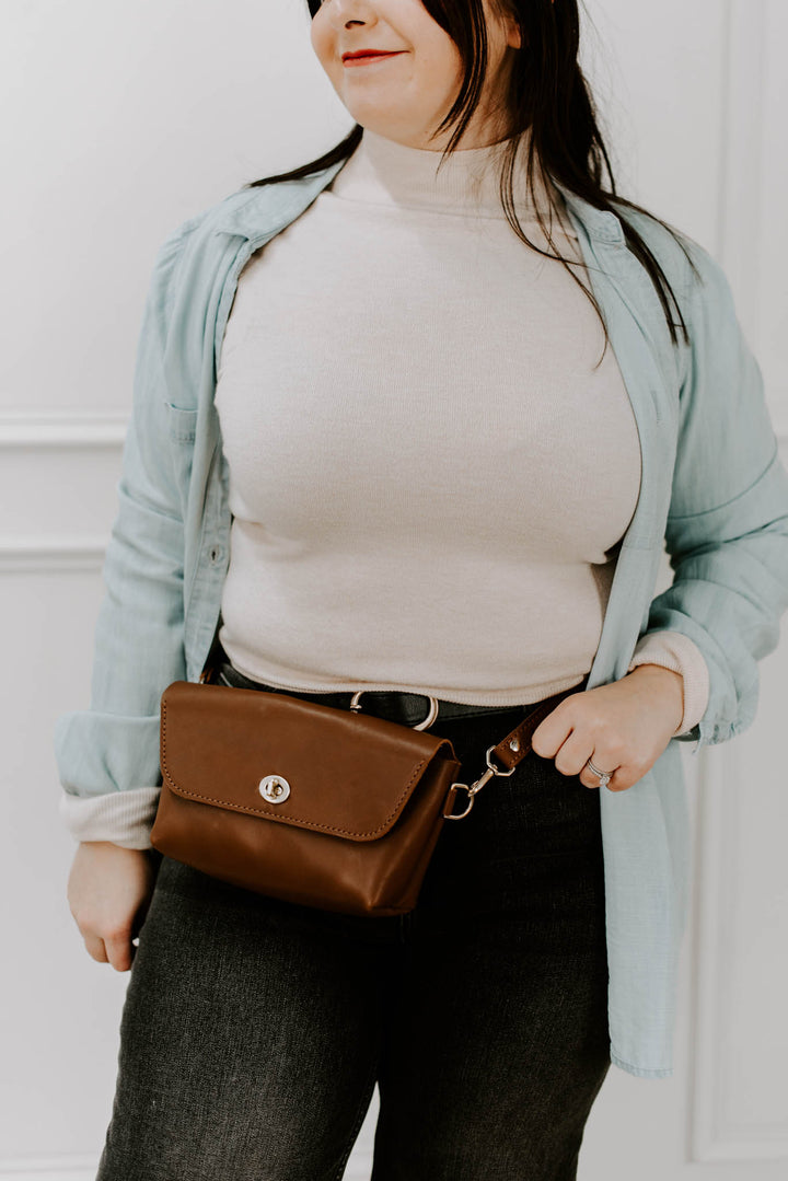 Zelaki Leather Co Jinka Belt Bag
