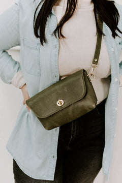 Zelaki Leather Co Jinka Belt Bag
