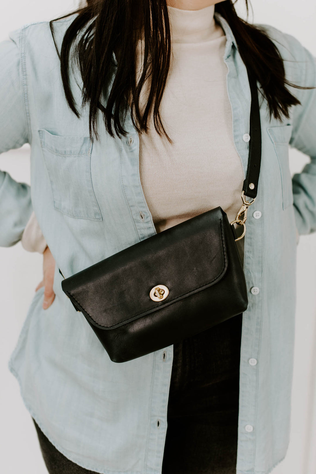 Zelaki Leather Co Jinka Belt Bag