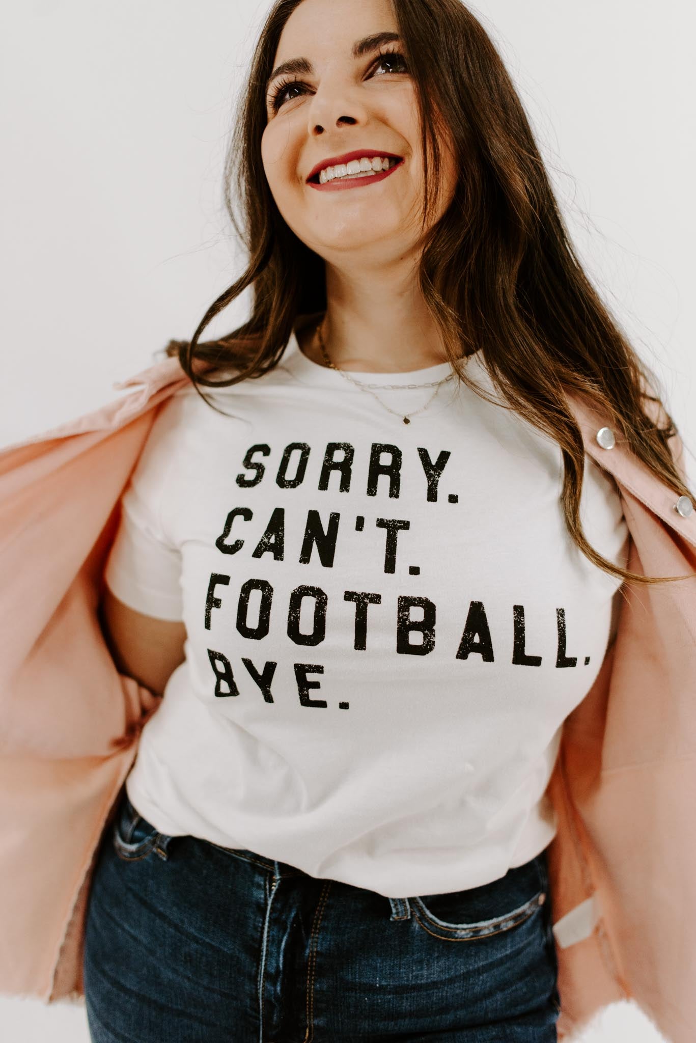 Sorry Can't Football Graphic Tee