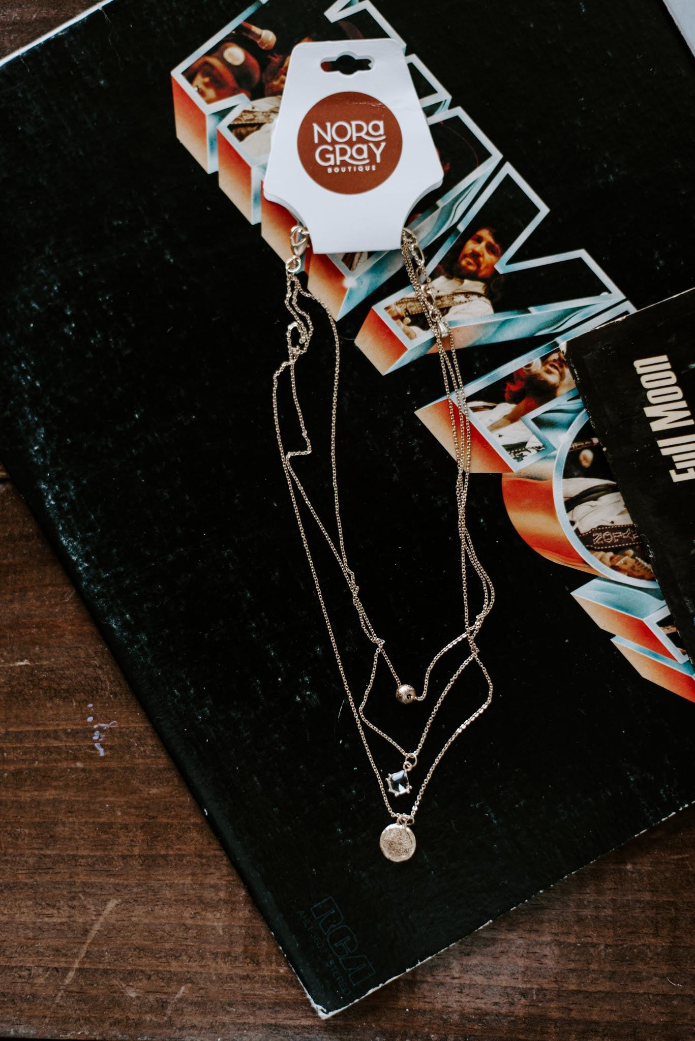 Load image into Gallery viewer, Disc Charm Layered Necklace
