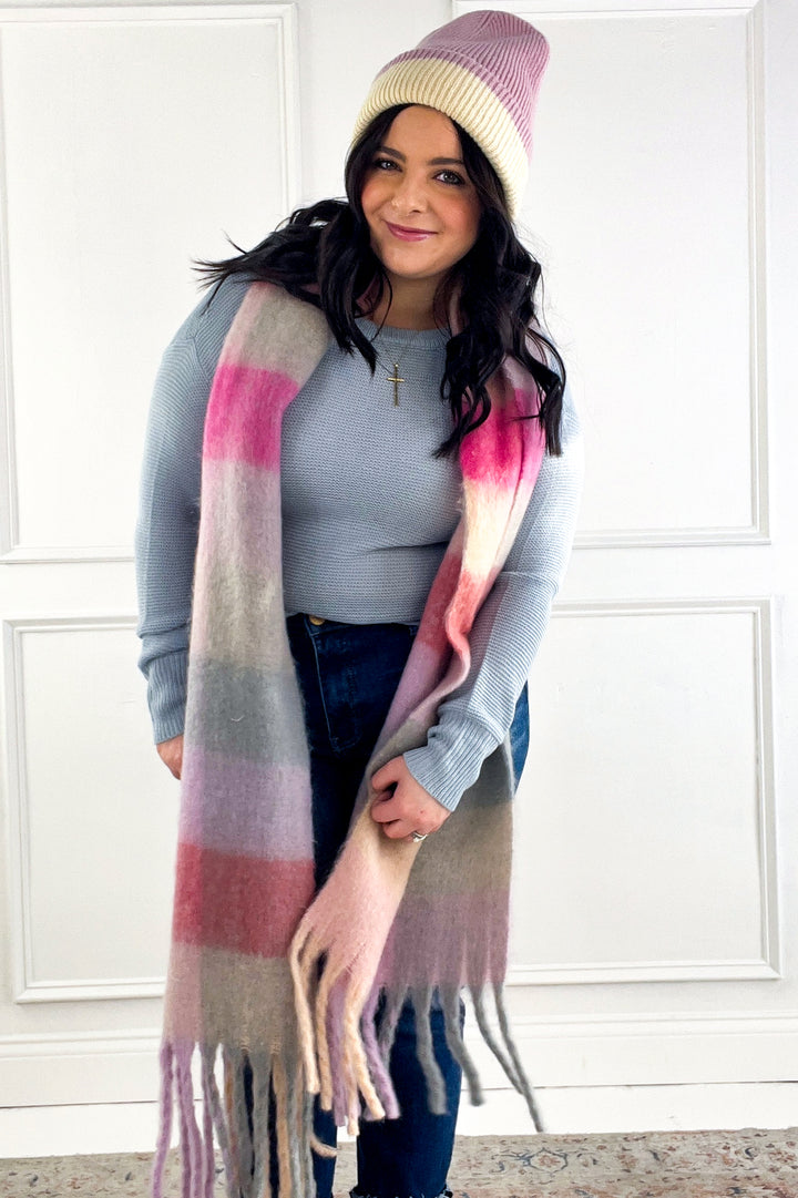 Round Neck Boyfriend Fit Sweater