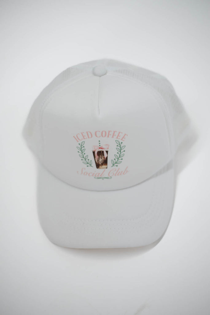 Iced Coffee Social Club Trucker Hat