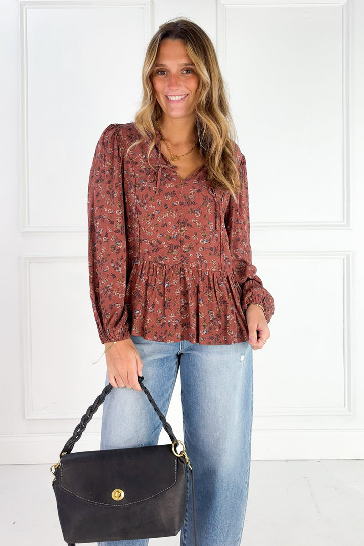 The Everland Floral Detail Blouse