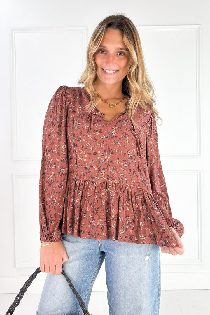 The Everland Floral Detail Blouse
