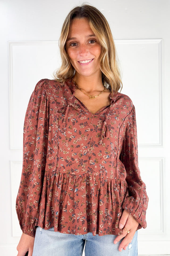 The Everland Floral Detail Blouse
