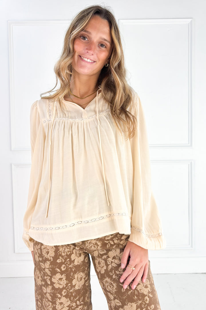 The Rosalie Lace Blouse