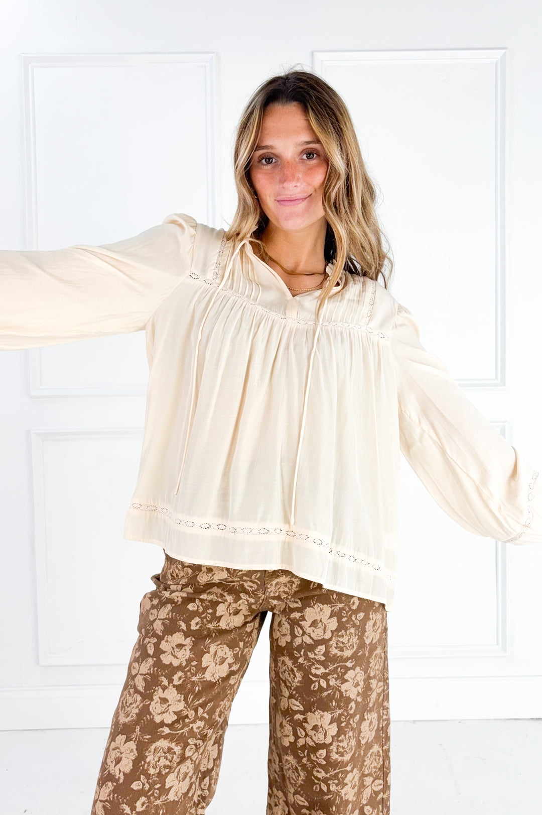 The Rosalie Lace Blouse