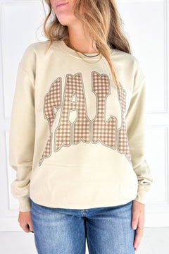 The Plaid Fall Crewneck