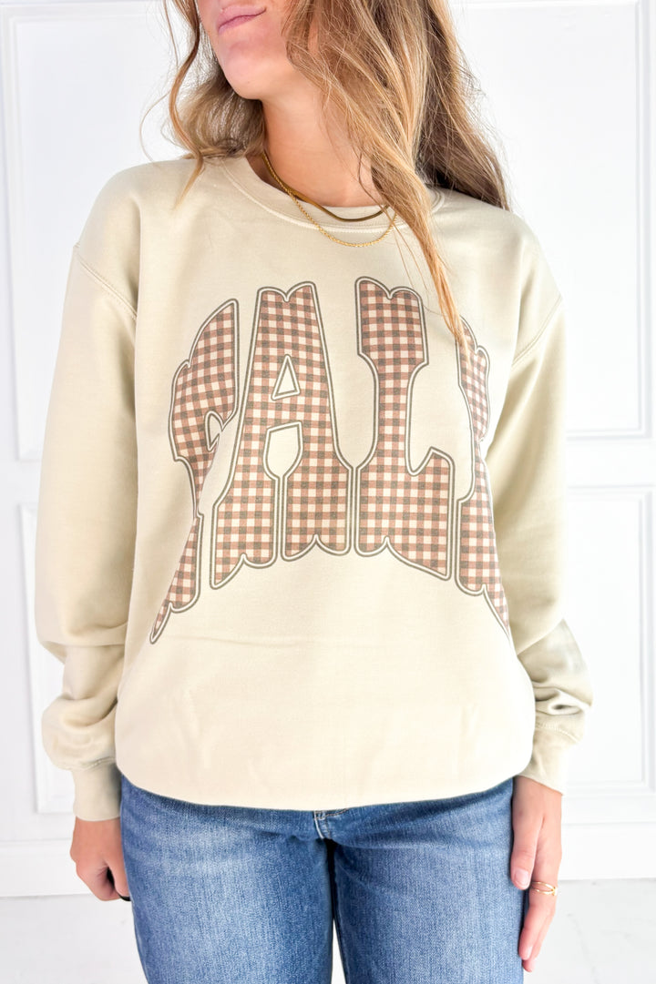 The Plaid Fall Crewneck