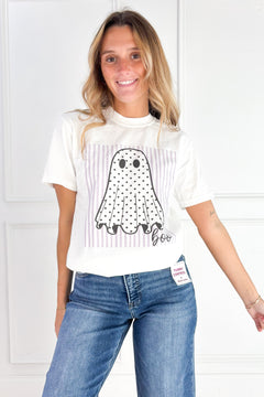 The Boo-tiful Polka Dot Ghost Tee
