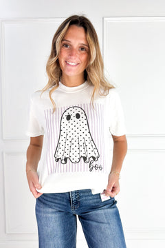 The Boo-tiful Polka Dot Ghost Tee