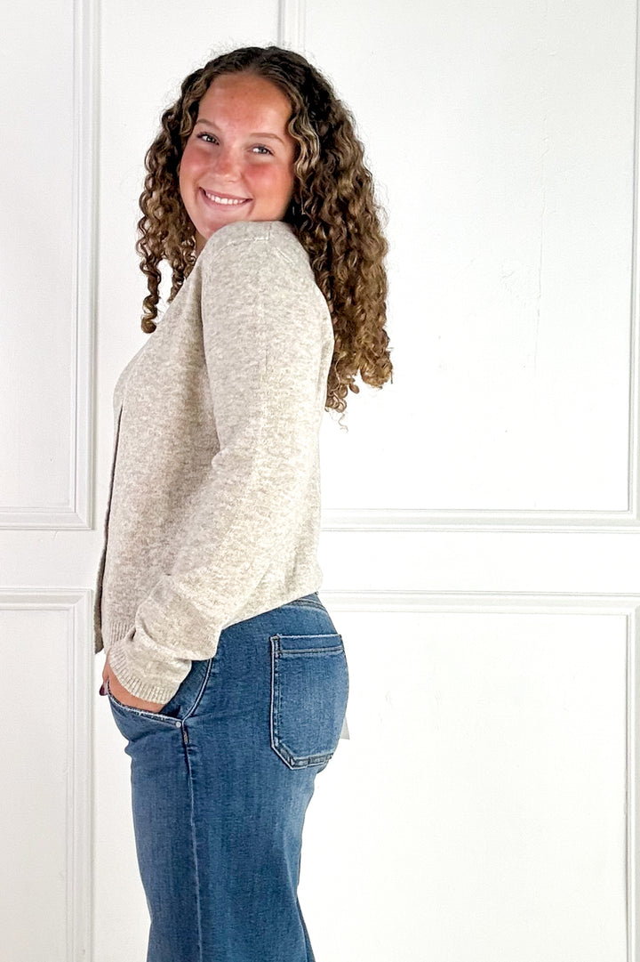 Long Sleeve Button Down Cardigan