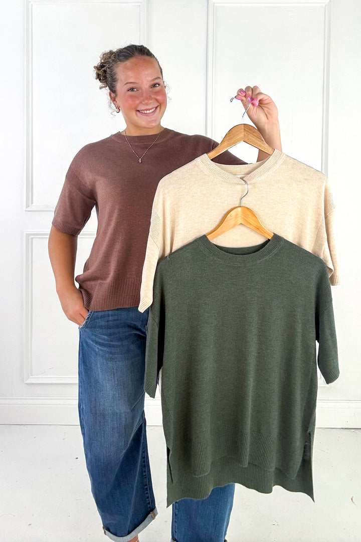 Boyfriend Fit Boxy Sweater