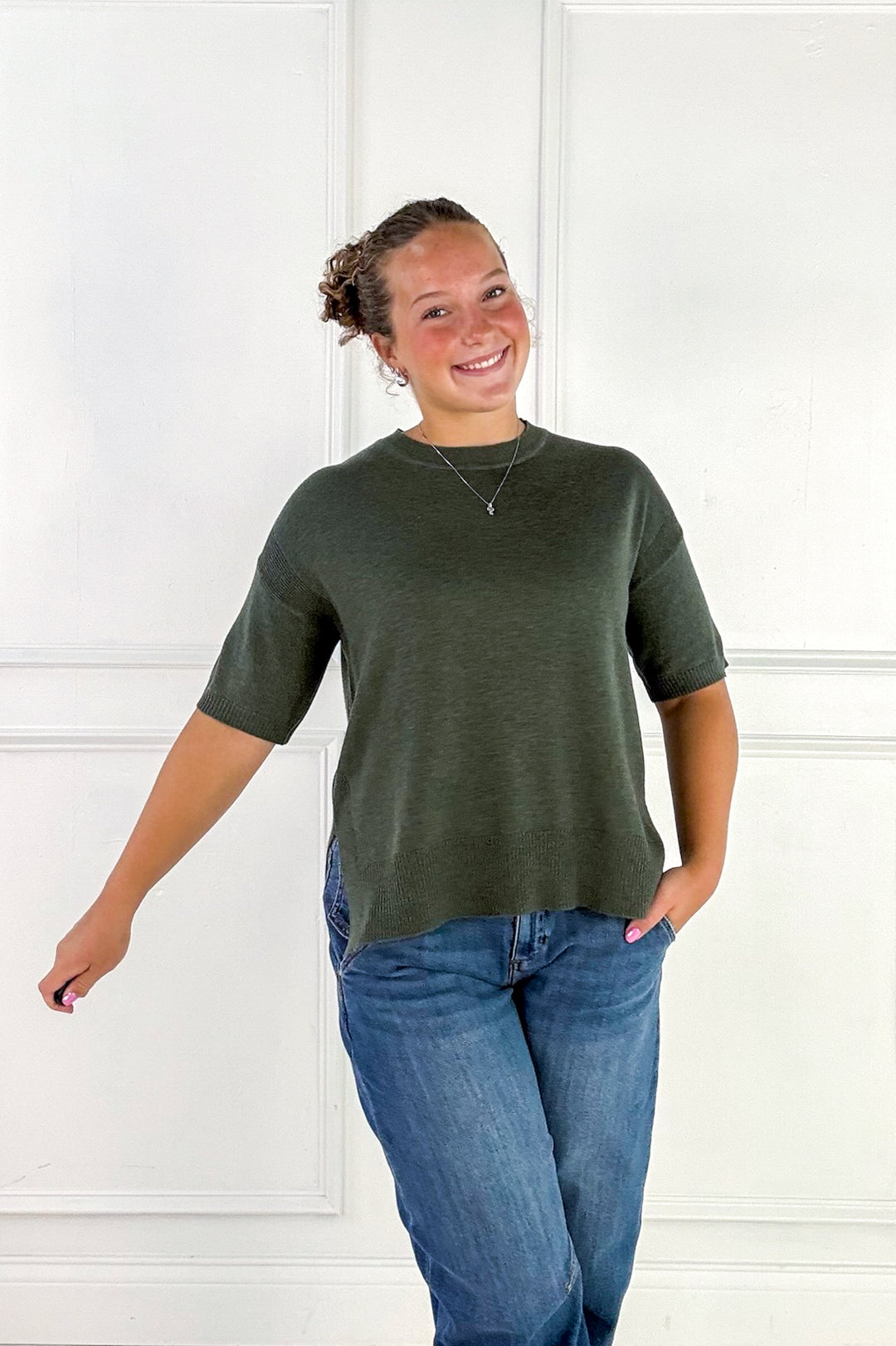 Boyfriend Fit Boxy Sweater