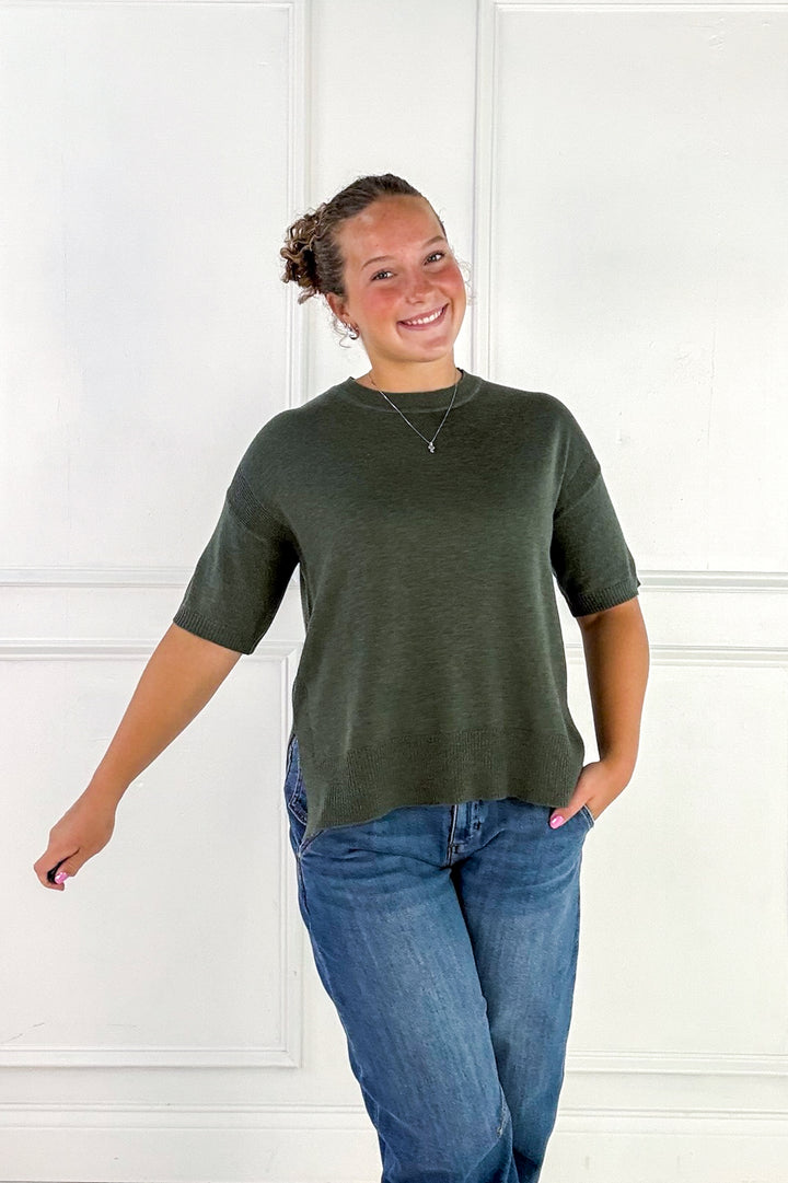 Boyfriend Fit Boxy Sweater