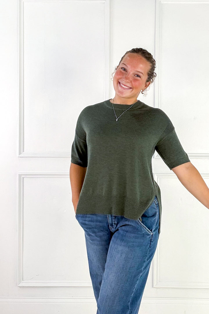 Boyfriend Fit Boxy Sweater