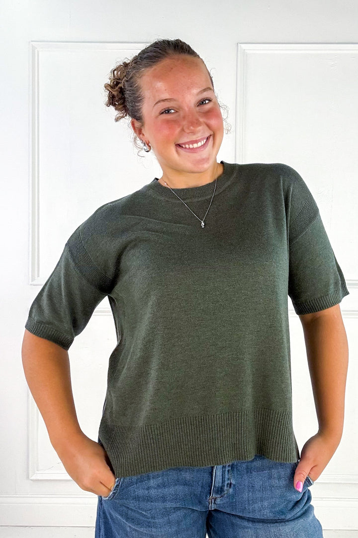 Boyfriend Fit Boxy Sweater