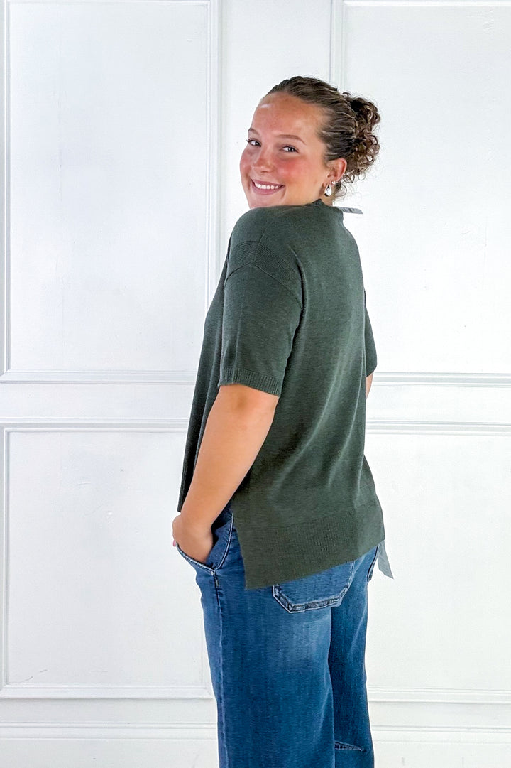 Boyfriend Fit Boxy Sweater