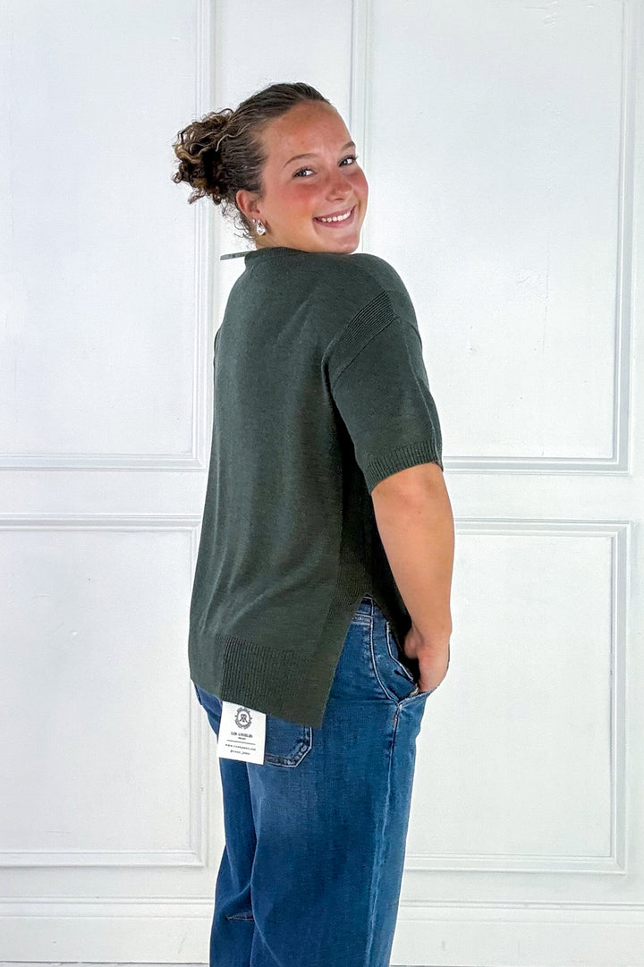 Boyfriend Fit Boxy Sweater
