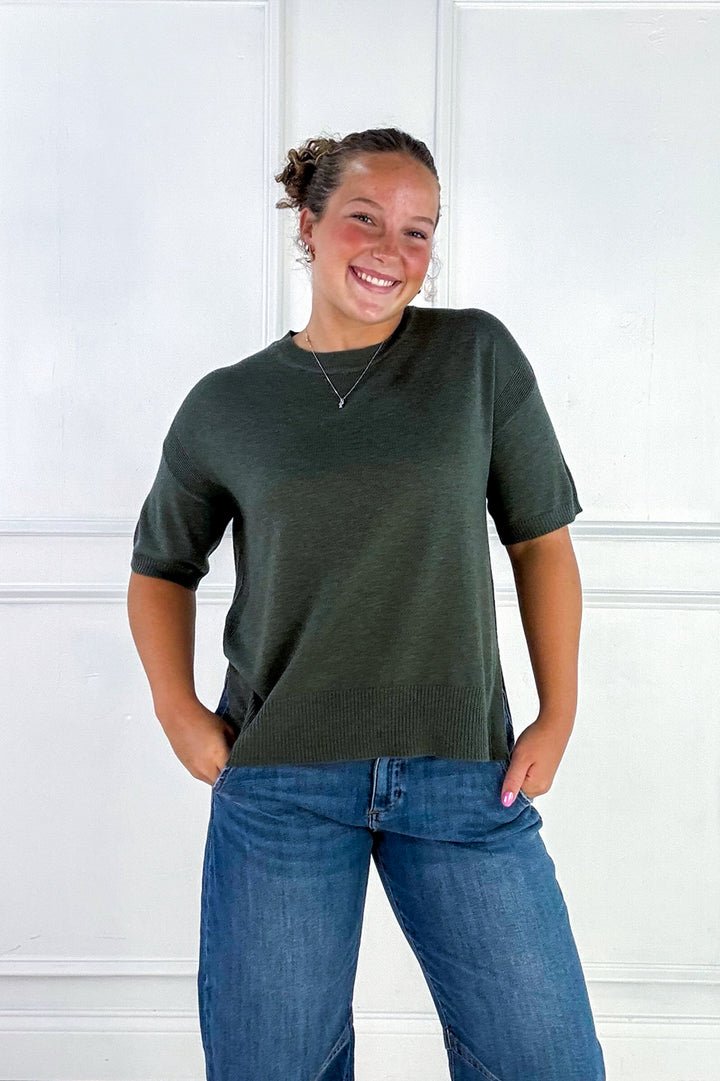 Boyfriend Fit Boxy Sweater