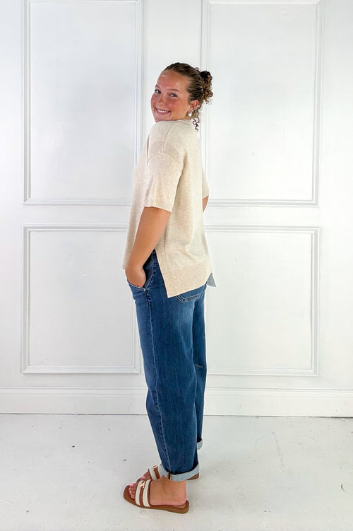 Boyfriend Fit Boxy Sweater