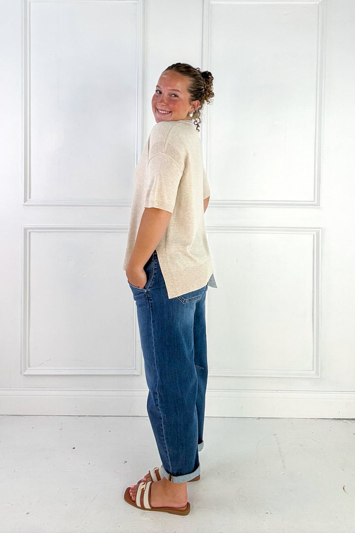 Boyfriend Fit Boxy Sweater