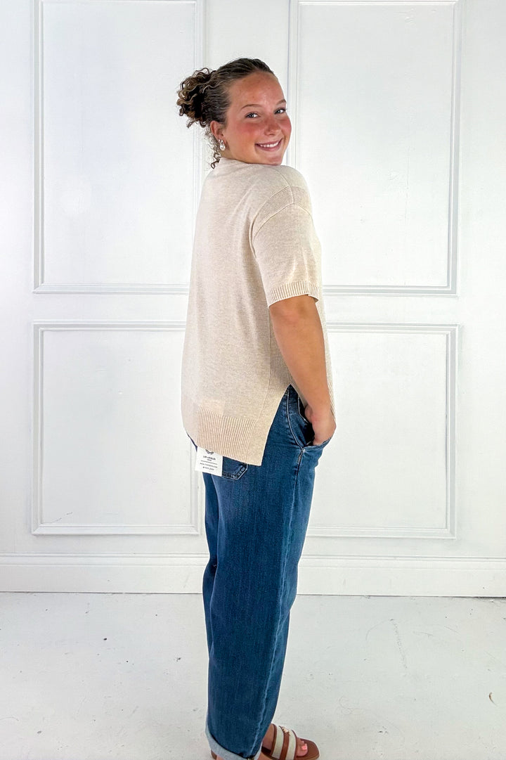 Boyfriend Fit Boxy Sweater