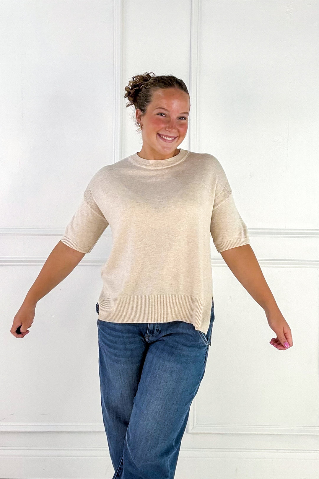 Boyfriend Fit Boxy Sweater