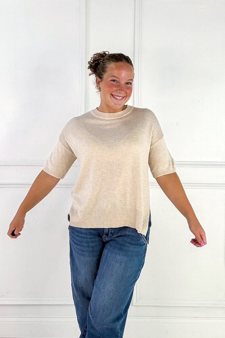 Boyfriend Fit Boxy Sweater