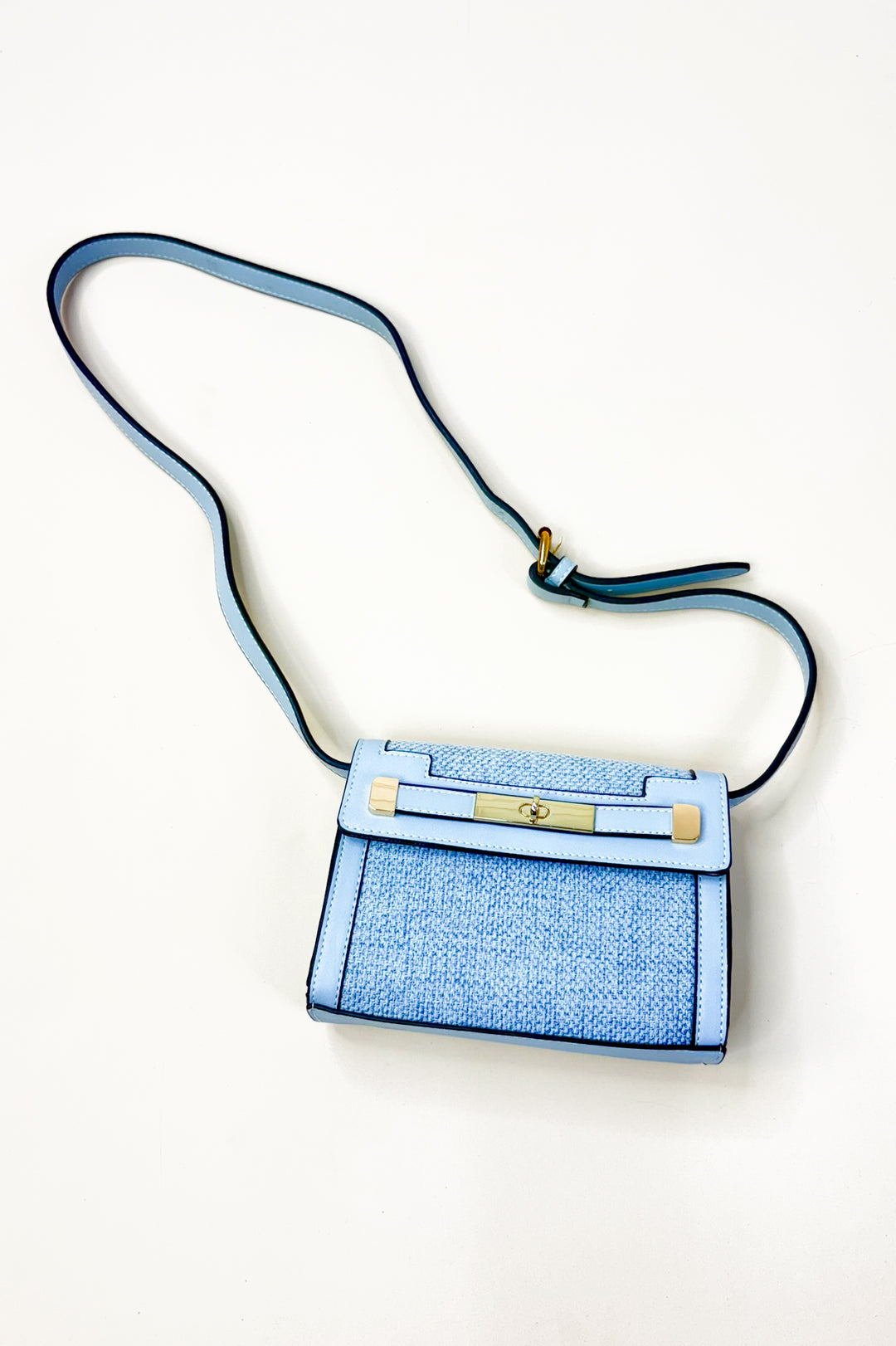 Etta Canvas Crossbody w/ Vegan Leather Accents