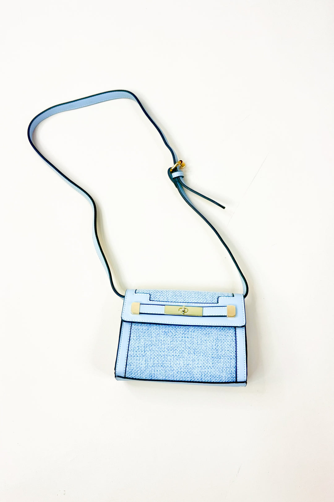 Etta Canvas Crossbody w/ Vegan Leather Accents