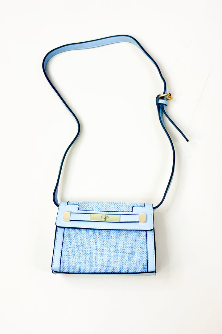 Etta Canvas Crossbody w/ Vegan Leather Accents