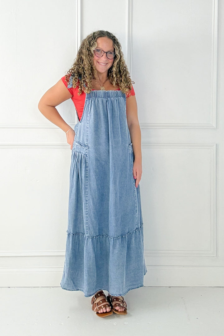 Bluebell Breeze Maxi Dress