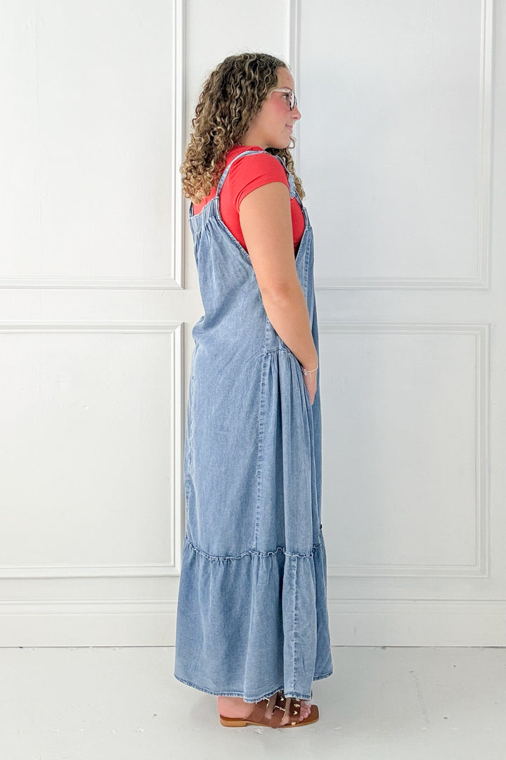 Bluebell Breeze Maxi Dress