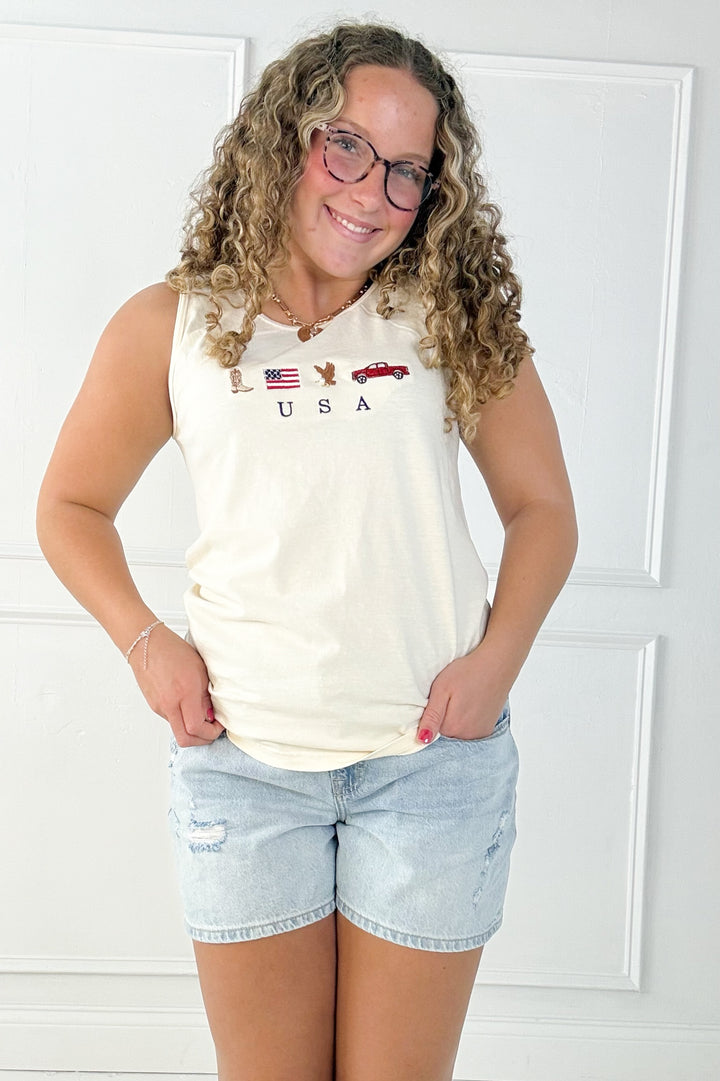 USA Icons Tank