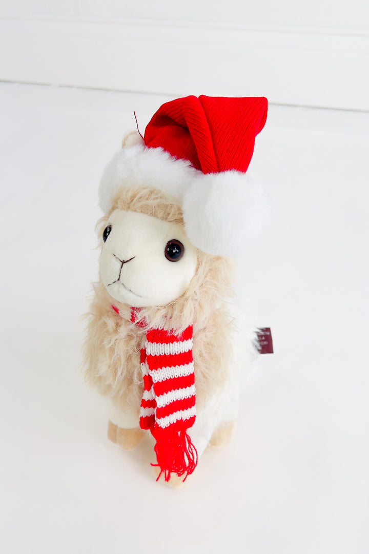 Holly The Holiday Llama by The Bearington Collection