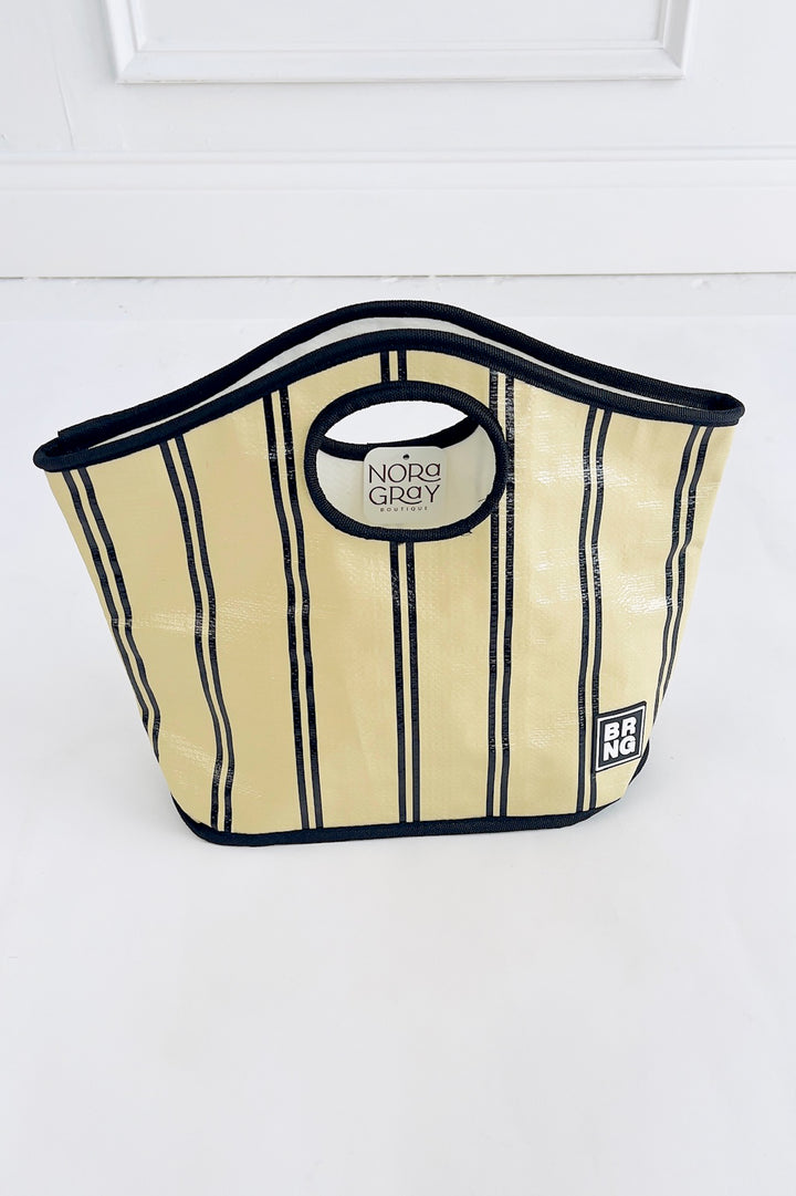 Blair Classic Black Stripe Mini Tote