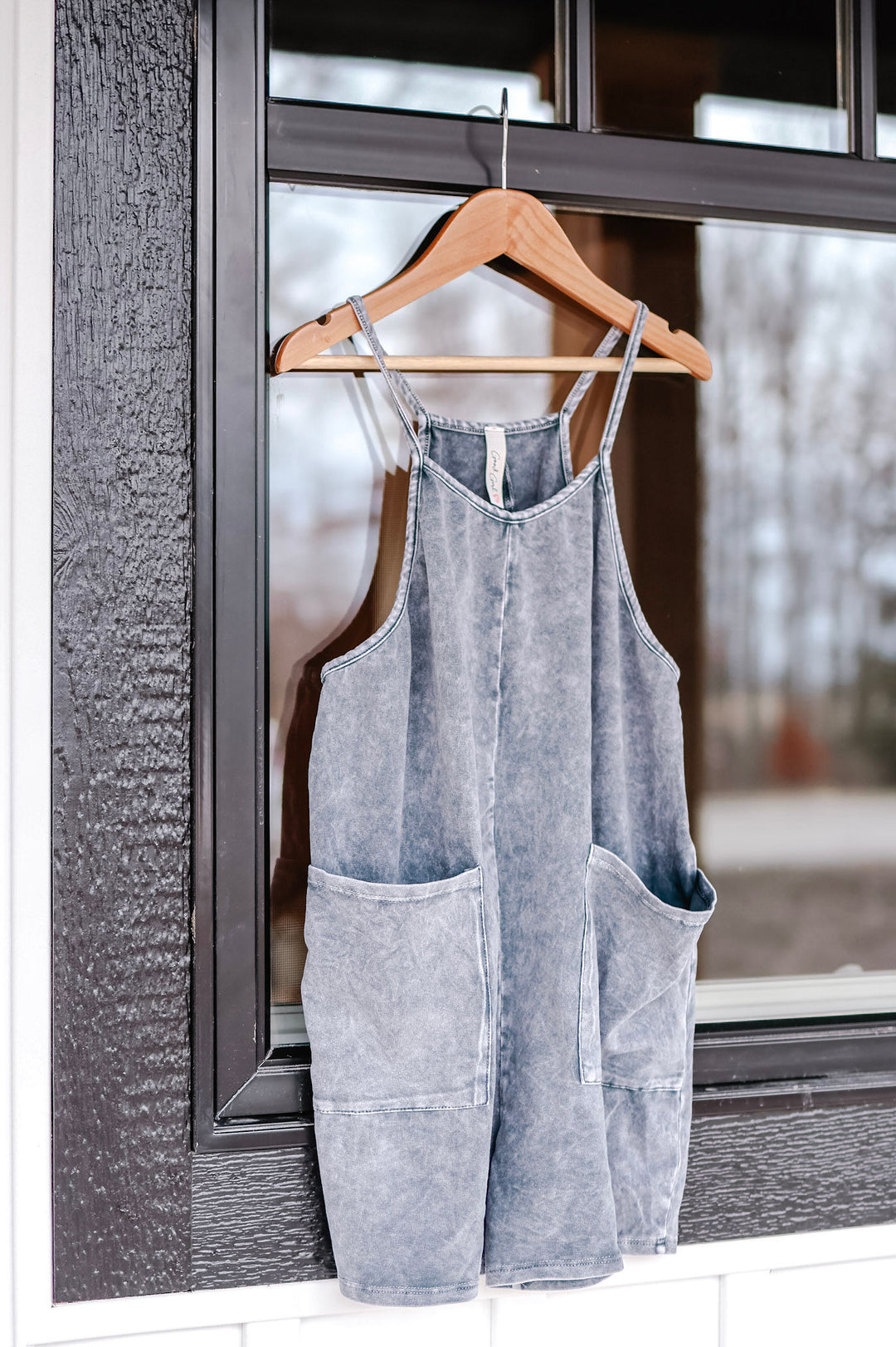 Kids Two Pocket Overall Romper