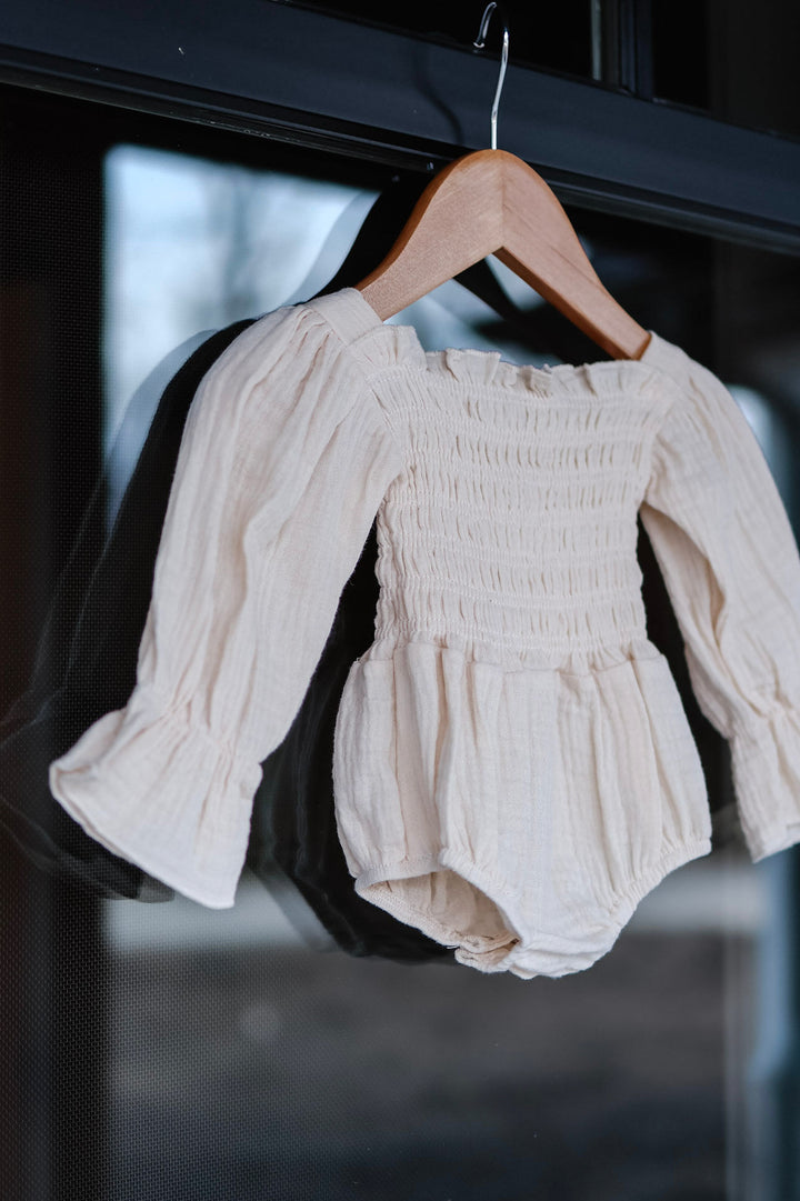 Mommy & Me Bubble Sleeve Infant Dress