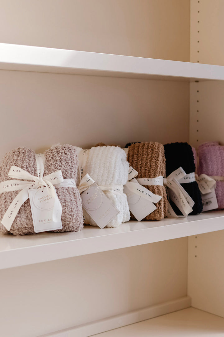 Chenille Baby Blankets