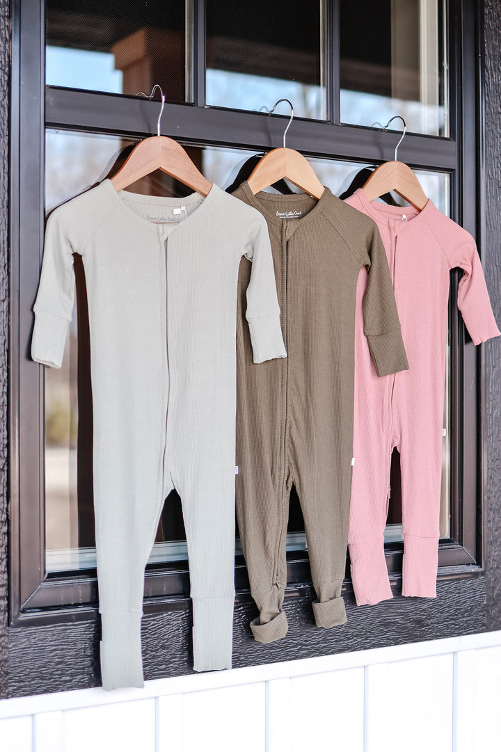 Baby Ribbed Detail Romper