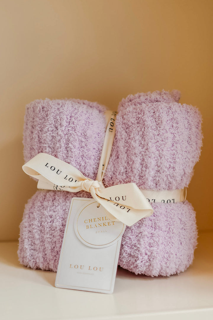 Chenille Baby Blankets