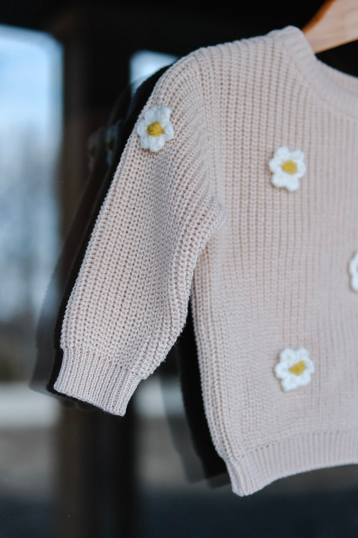 Kids Daisy Detail Sweater