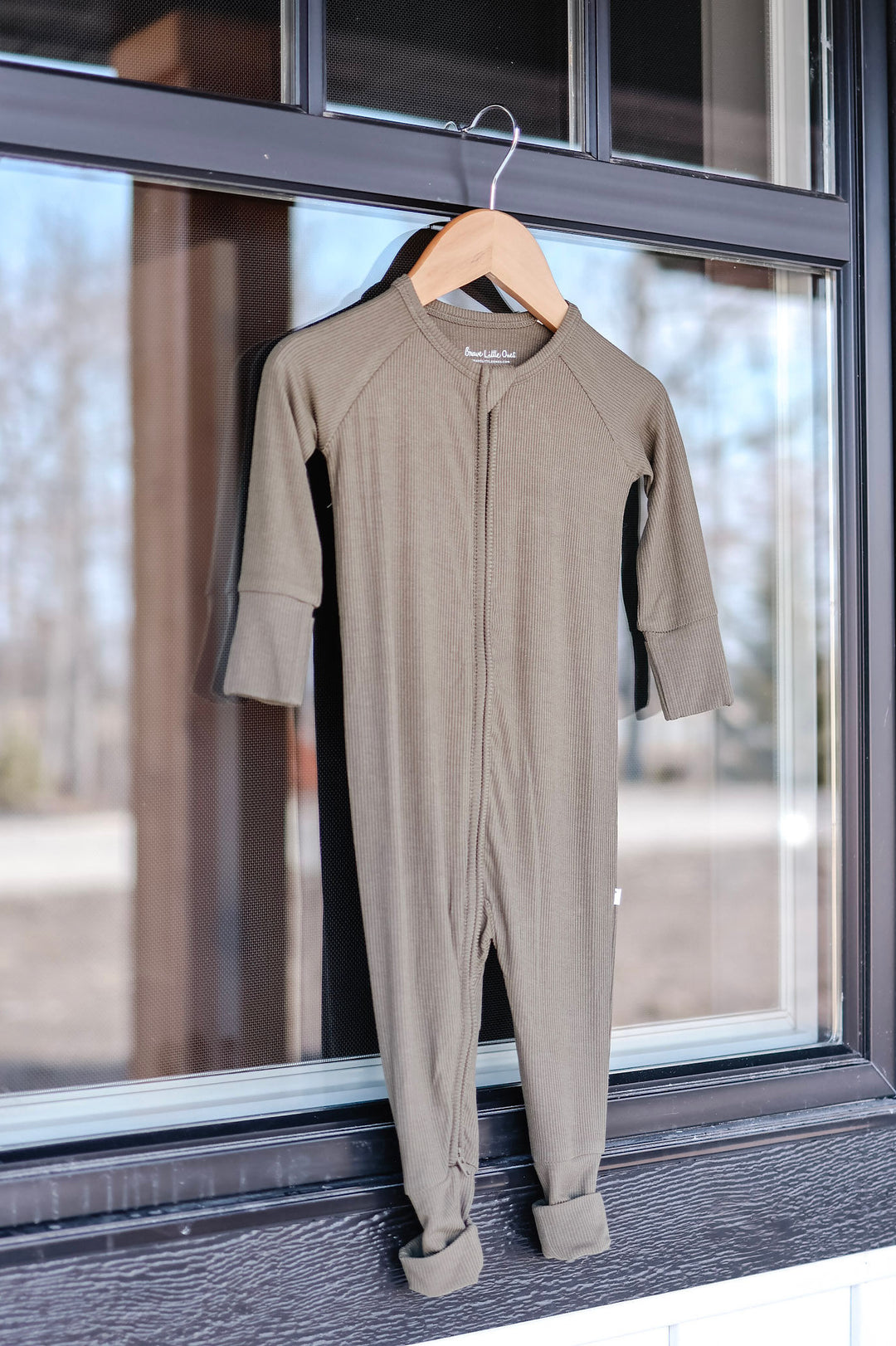 Baby Ribbed Detail Romper