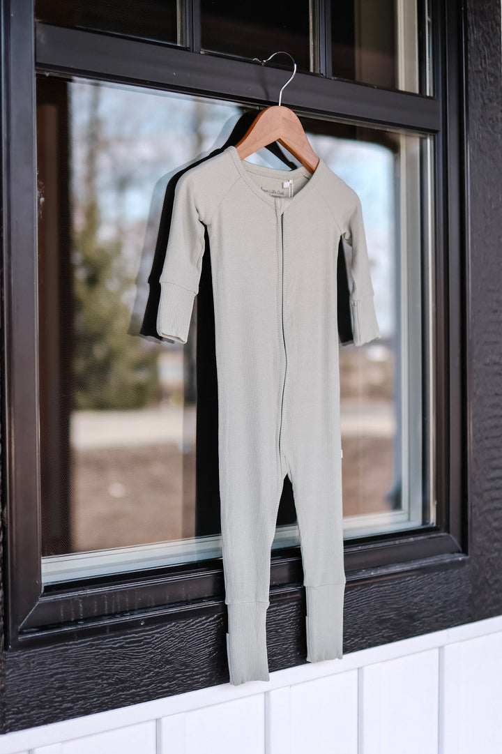 Baby Ribbed Detail Romper