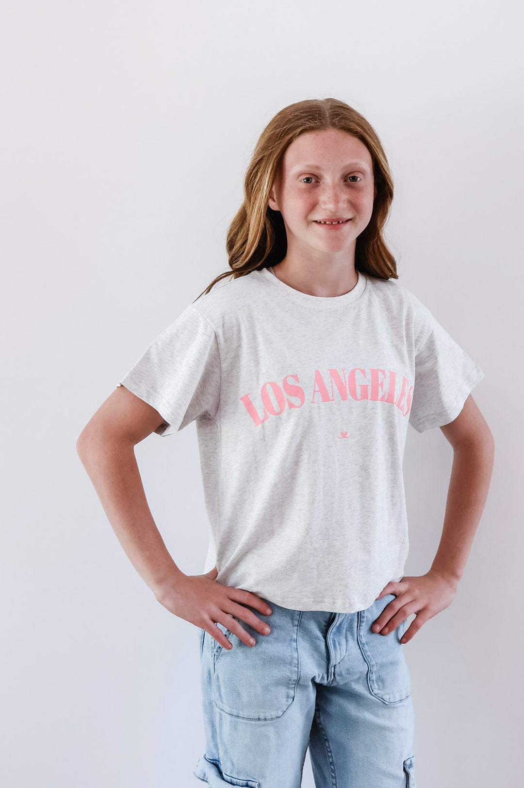 LA Vibes Tween Girls Boxy Tee
