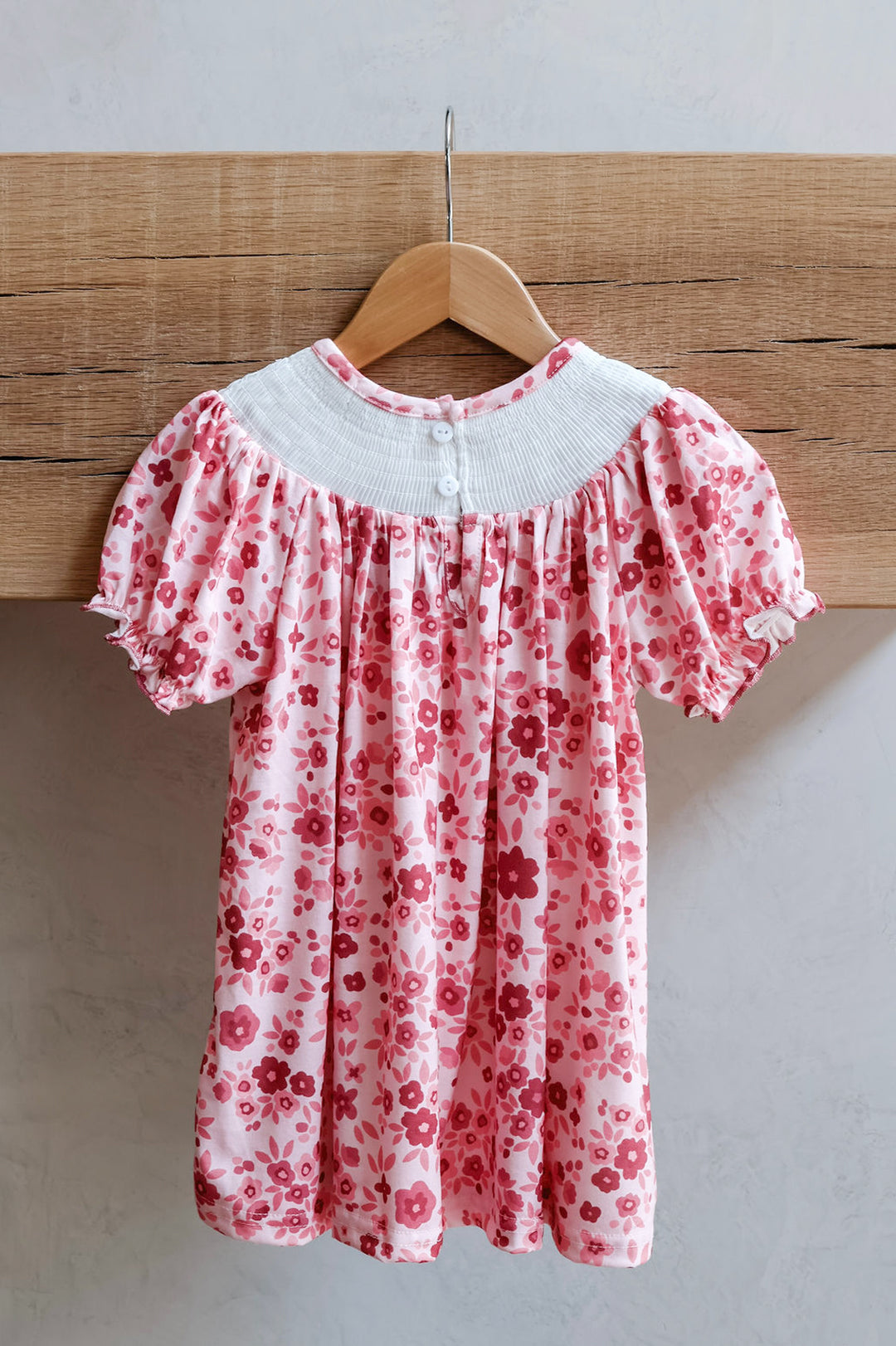 Blush & Boots Blooms Girls Smocked Dress