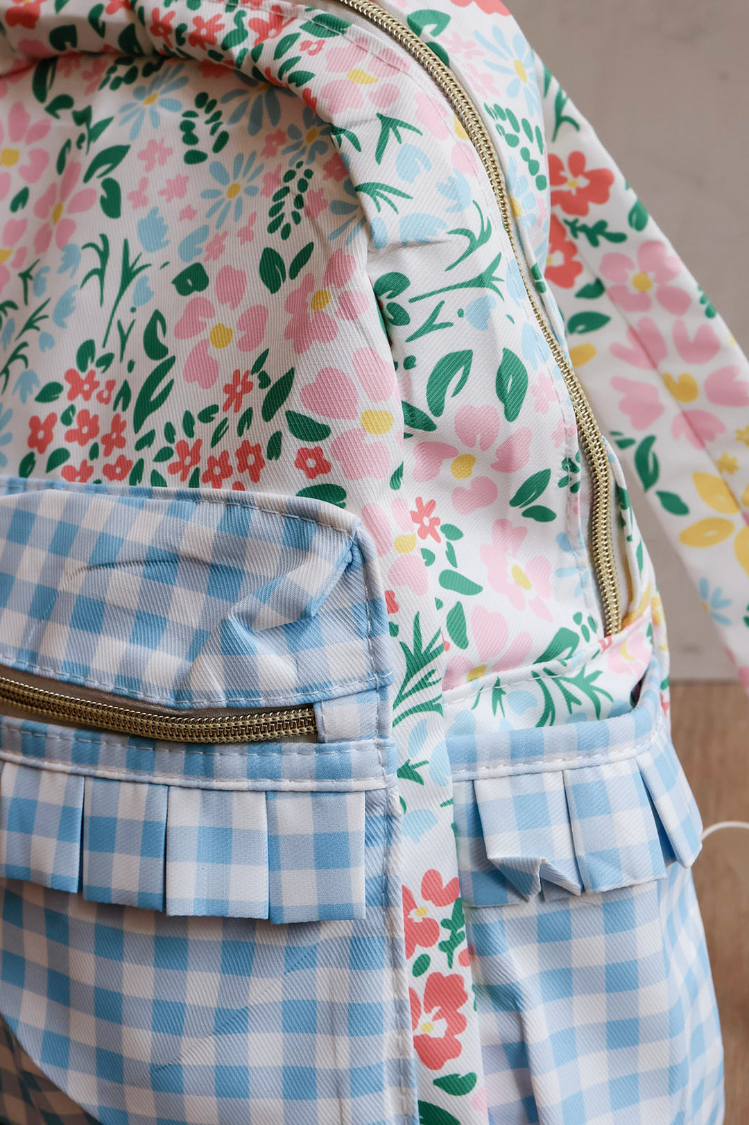 Sunny Bloom Ruffle Backpack – Girls